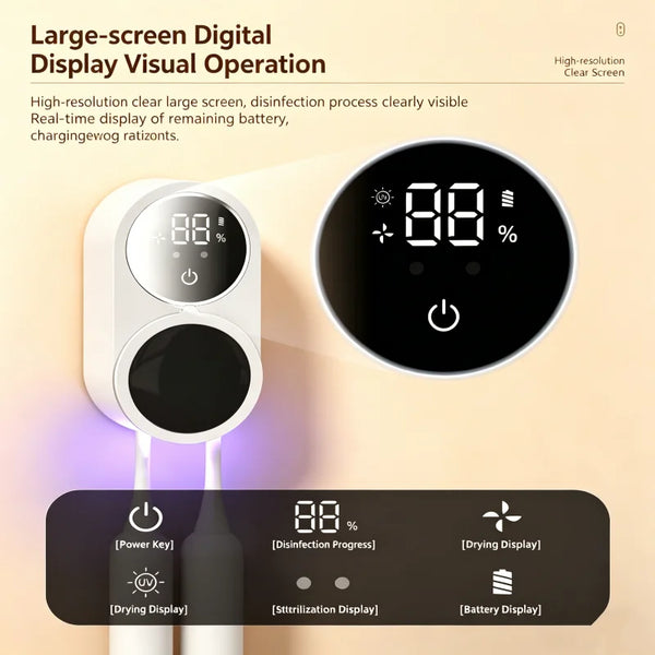 Portable Travel Toothbrush Sanitizer